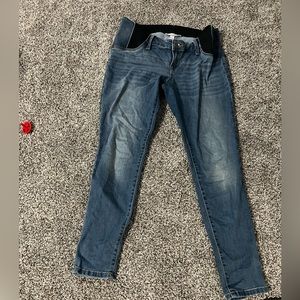 Maternity pants side panel